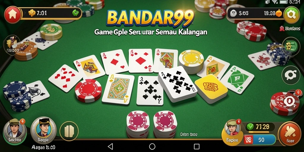 Tampilan gameplay BANDAR99 yang menarik dan seru.