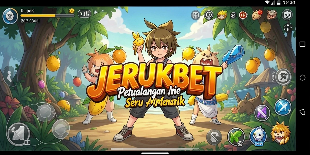 Tampilan menarik dari gameplay <strong>JERUKBET</strong> yang penuh warna.