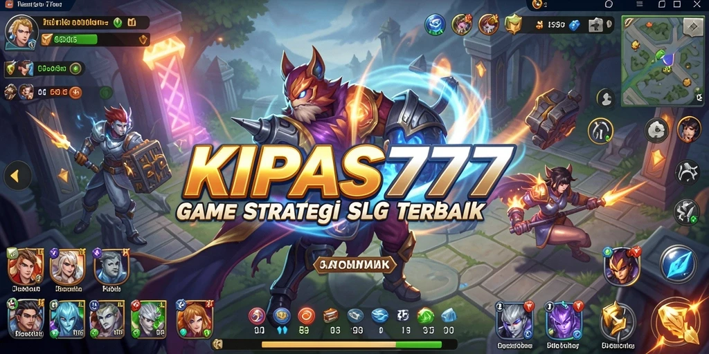 Tampilan gameplay menarik dalam KIPAS777 yang penuh strategi.