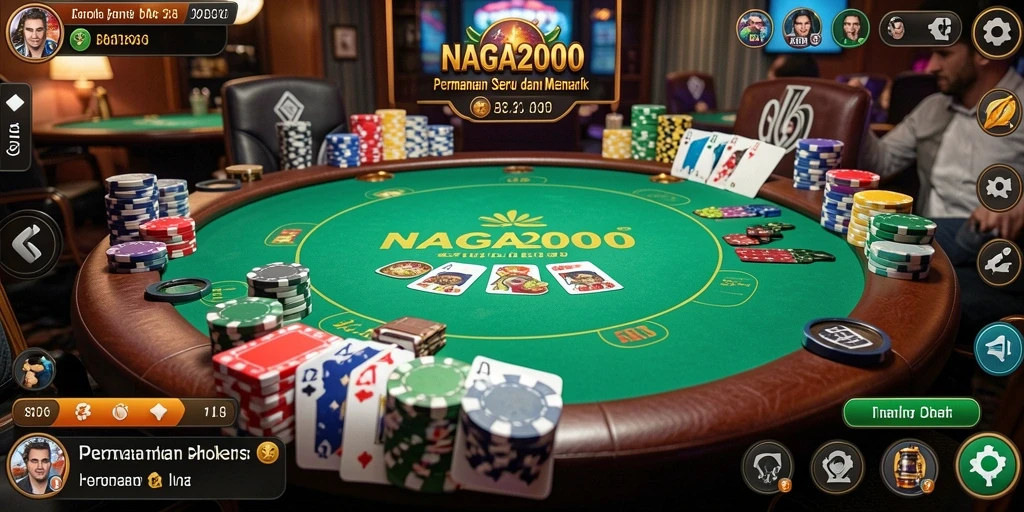 Tampilan gameplay NAGA2000 yang menegangkan dan menarik.